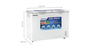 Tủ đông Hòa Phát-HCFI-506S2Đ2