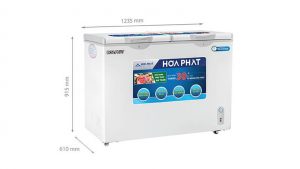 Tủ đông Hòa Phát-HCFI-606S2D2