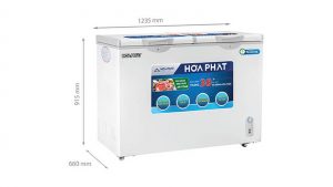 Tủ đông-Hòa Phát-HCFI-656S2D2