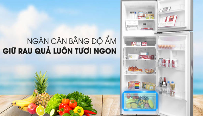 Tủ lạnh FRI-166ISU được trang bị nhiều công nghệ vượt trội, mang đến sự thuận tiện cho người dùng